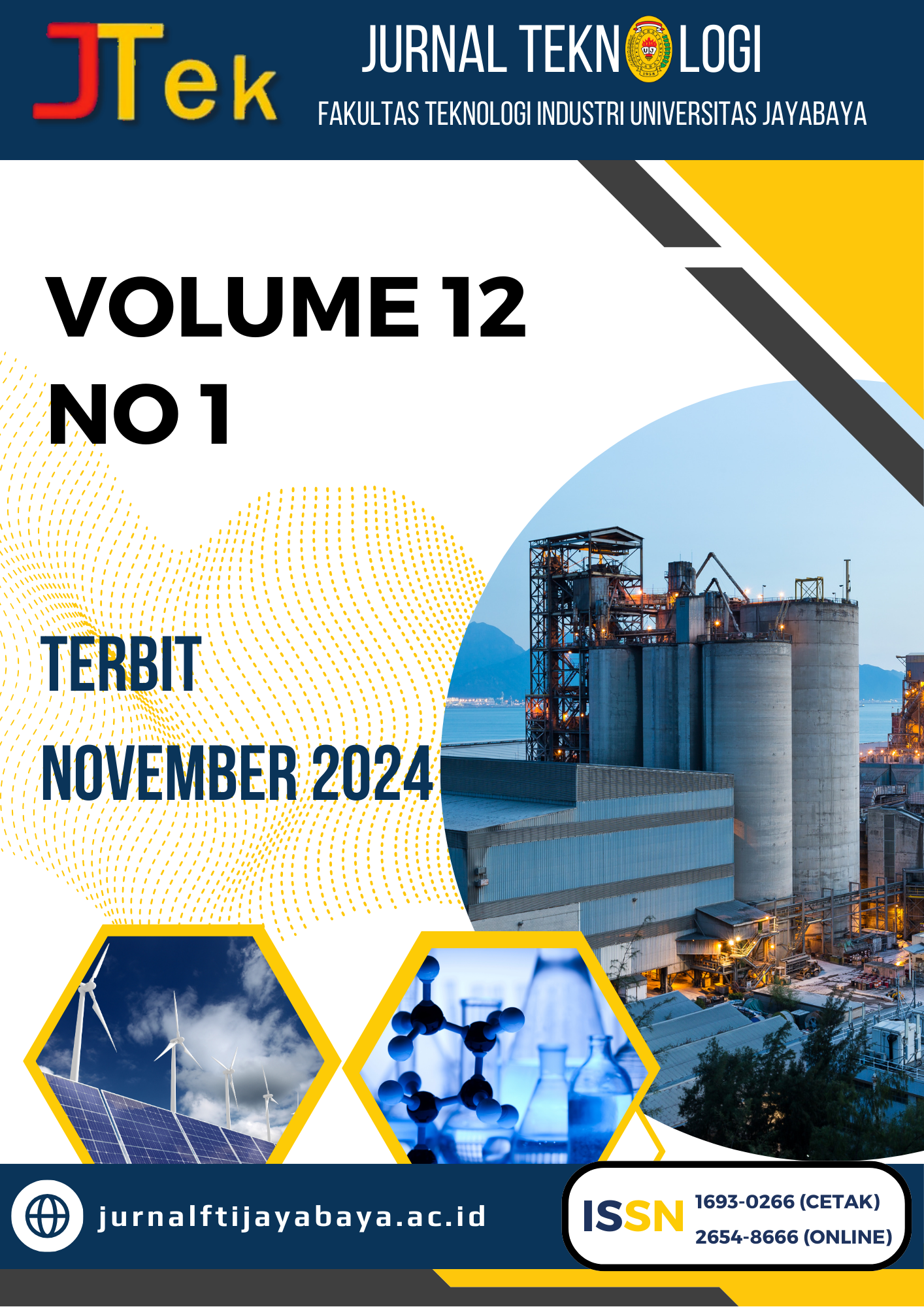 					View Vol. 12 No. 1 (2024): Jurnal Teknologi
				